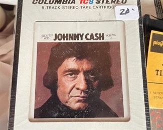 . . . Johnny Cash eight track