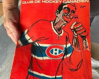 . . . a vintage Canadian hockey program