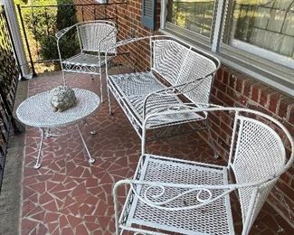 Wrought Iron Patio Set 