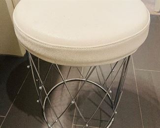Modern vanity stool