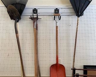 Yard tools 
Lawn tools