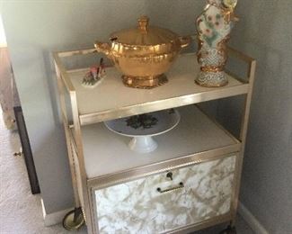 Vintage Bar Cart