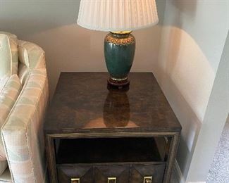 MID-CENTURY MODERN, END TABLE, Bernhardt Rhône for MASTERCRAFT FURNITURE CO. Was Purchased in the 1960's from BAKER-KNAPP & TUBBS, Chicago, IL