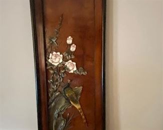 ASIAN WOODEN WALL PANEL