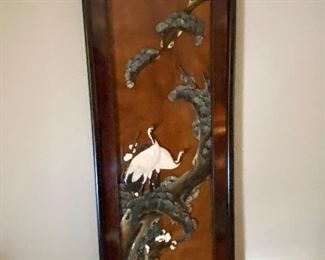 ASIAN WOODEN WALL PANEL
