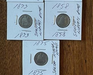 Seated Liberty SILVER Dimes