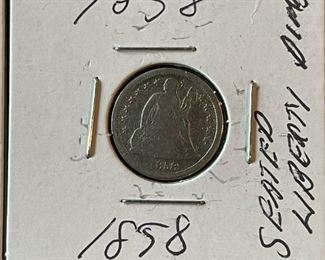 Seated Liberty SILVER Dimes