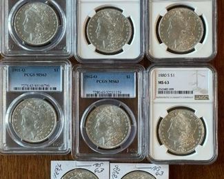 Morgan SILVER Dollars