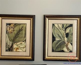 Beyond The Vine "Tranquil Tropical Leaves I & II"