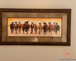 David Drost Signed Limited Edition Print "Line Dancing"