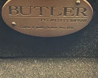 BUTLER Specialty Company Mozart Caf Noir Demilune Console Table