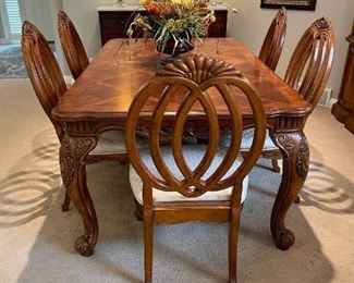 Hong Kong Teakwood Works Dining Room Set