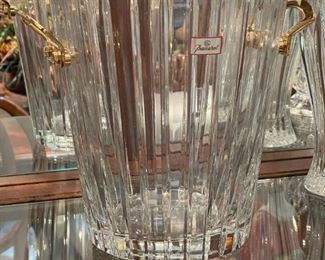 BACCARAT "Maxim" Vintage Crystal Champagne or Ice Bucket (With Original Box)