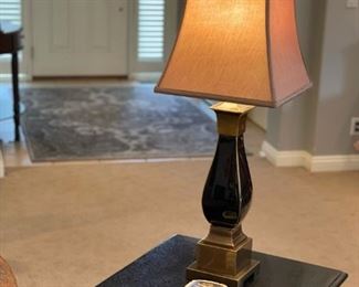 UTTERMOST Ceramic and Brass Table Lamp