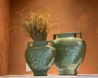 Beyond the Vine Large Ceramic Urn / Vases