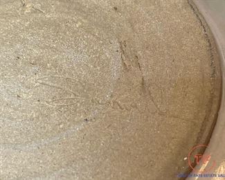 Signed Pottery Bowl