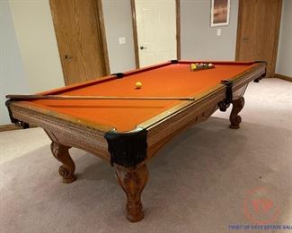 OLHAUSEN Billiards Montrachet Pool Table