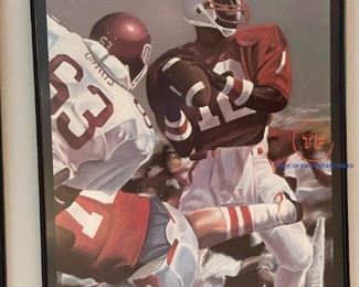 Nebraska Football Limited Edition Signed Prints by JOE COMSTOCK