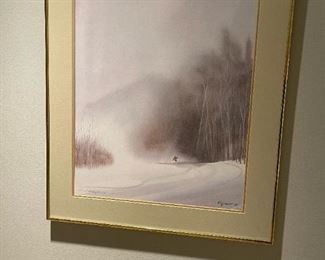 BILL ALEXANDER Signed Print