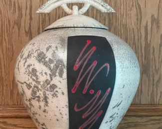 MIKE BRENNAN Asian Inspired Studio Pottery Vase