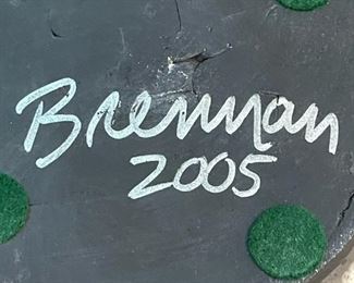 MIKE BRENNAN Asian Inspired Studio Pottery Vase