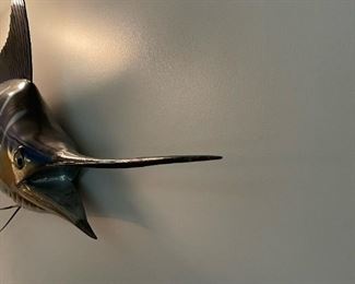 Wall Mounted Blue Marlin - 9 FEET LONG