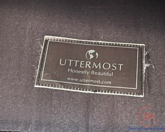 UTTERMOST Nala Midnight Black Armchair(s)