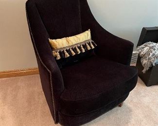 UTTERMOST Nala Midnight Black Armchair(s)