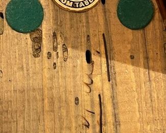 TOM TABER Wood Duck Decoy 1984 Corona Medallion Series