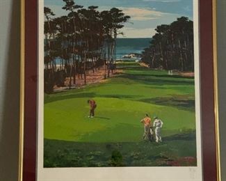 "Spyglass Hill" Signed Limited Edition Serigraph by MARK KING