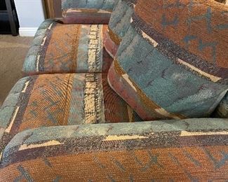 Custom Upholstered Loveseat