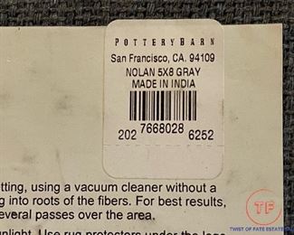 POTTERY BARN 5’ x 8’ Nolan Persian Style Rug