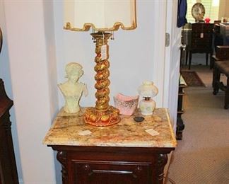 Gilt Bronze Lamp