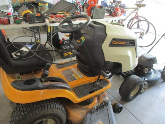 Cub Cadet riding lawn mover