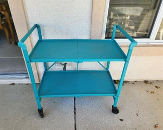 estate sale outdoor wheely cart