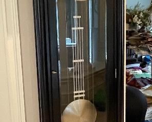 Sligh Grandfather Clock. Measures 30"W x 14"D x 83"H.