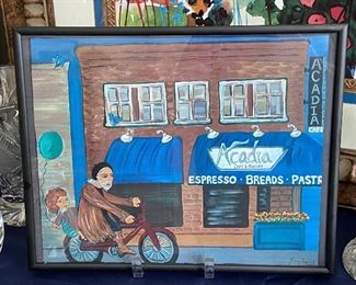 Acadia 11x11 Laser print, framed. Minneapolis Local Artist: Tammy Ortegon 2003