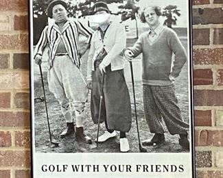 Three Stooges Framed Poster