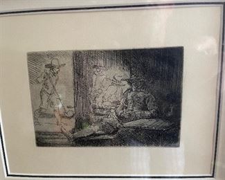 Close up of "The Golf Player" 