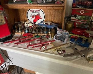 A few Classic Model Cars are pulling into the station for some petro and a photo opp - great collection!! 