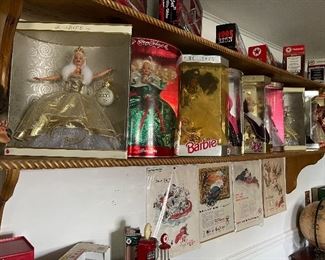 NIB - these Barbie Dolls are from the 80's and 90's and are in mint condition!  