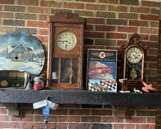 The beautiful Arts & Crafts Clock is in great condition and ready to take its place in your home!  
