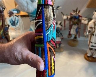 Another highly decorated Navajo Indian Kachina Doll. 