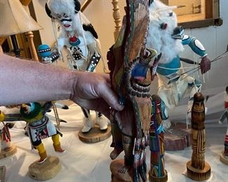 Carved wood Navajo Kachina Doll.  