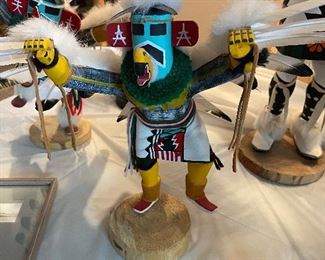 Dancing Hopi Kachina Doll.  