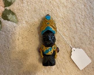 Small carved Onyx Figure.  