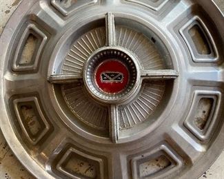 A set of 4 Vintage Hubcaps!  