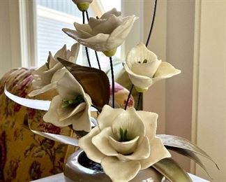 Winifred Cole of California - Ceramic Floral Arrangement
