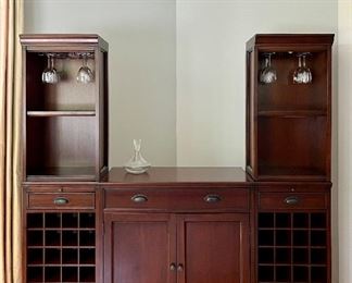 Pottery Barn 5 Piece Bar Unit - 72"l x 19"w x 70.5"h