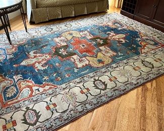 Turkish Wool Rug - Sarepi Pattern - approx. 8' x 11'